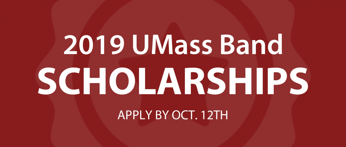 UMass band scholarships