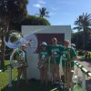 UMass bandos in the 2017 Naples St. Patrick's Day Parade