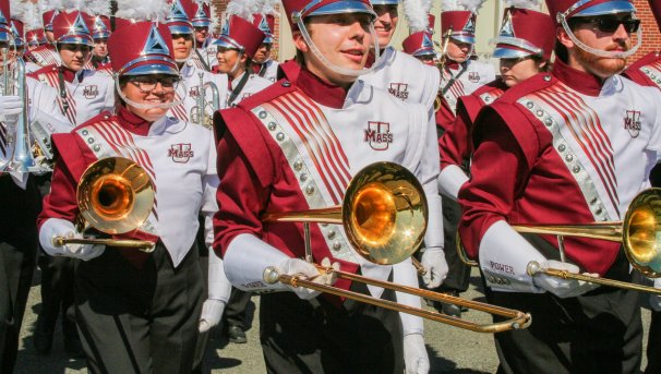 umass band trombones
